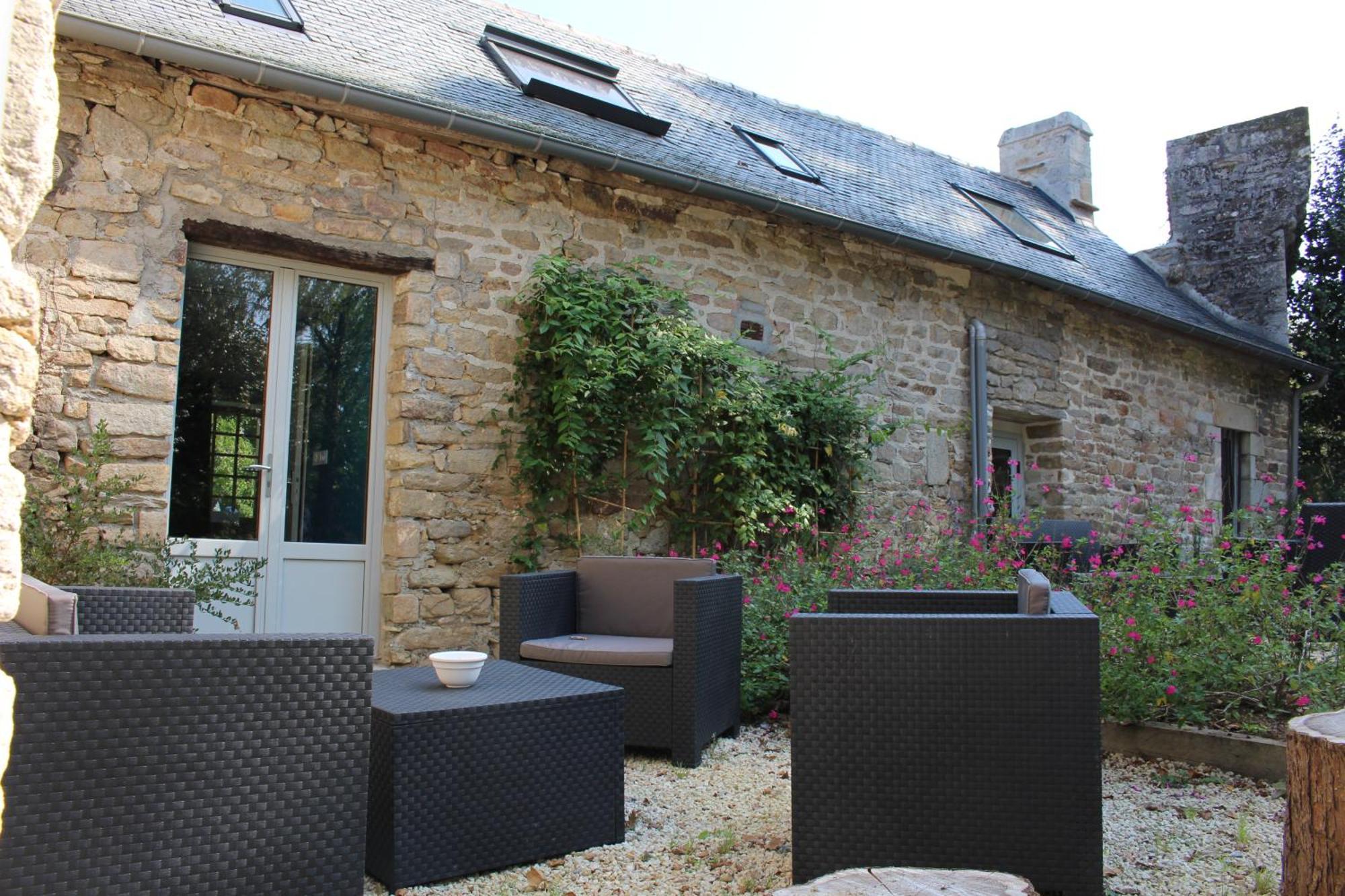 Saint-Évarzec Manoir Du Moustoir - Hotel Les Empreintes מראה חיצוני תמונה