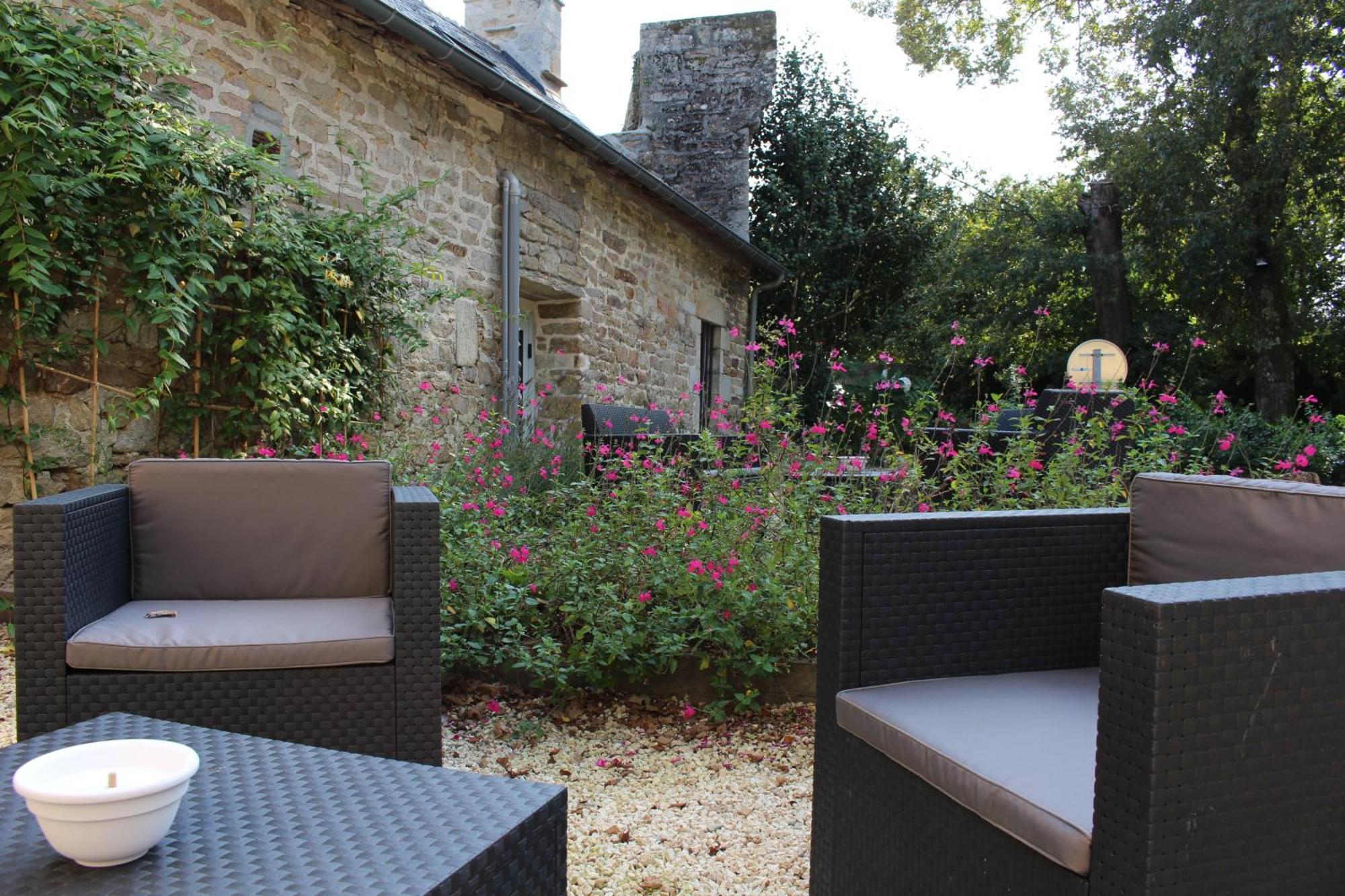 Saint-Évarzec Manoir Du Moustoir - Hotel Les Empreintes מראה חיצוני תמונה